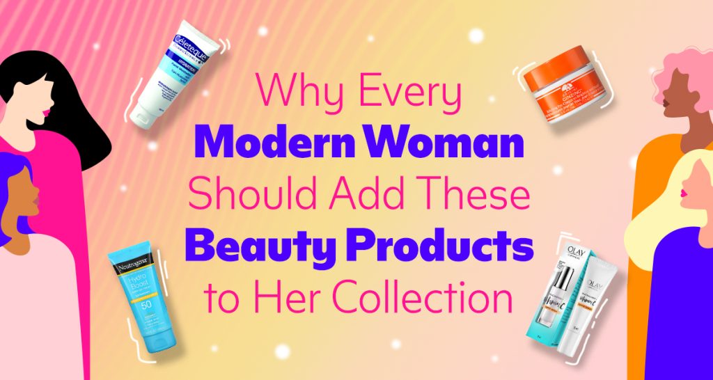 modern women beauty products sm store