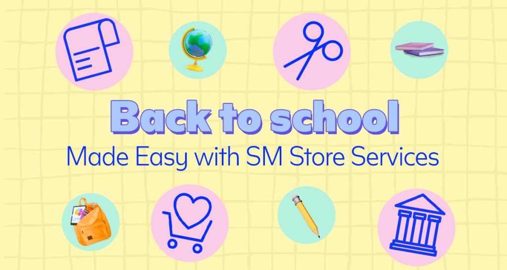 Back to School SM Store services - social banner