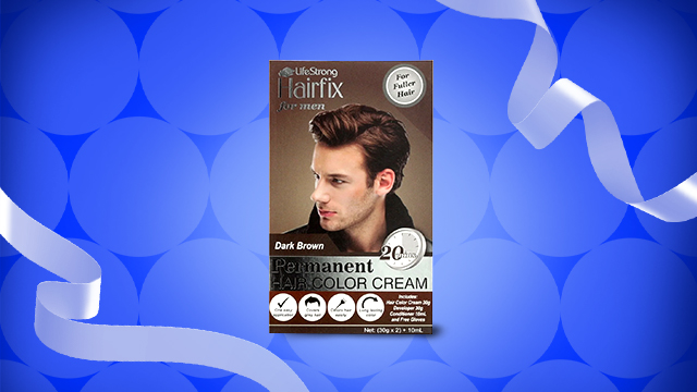 Hairfix Dark Brown Permanent Hair Color Cream for Men