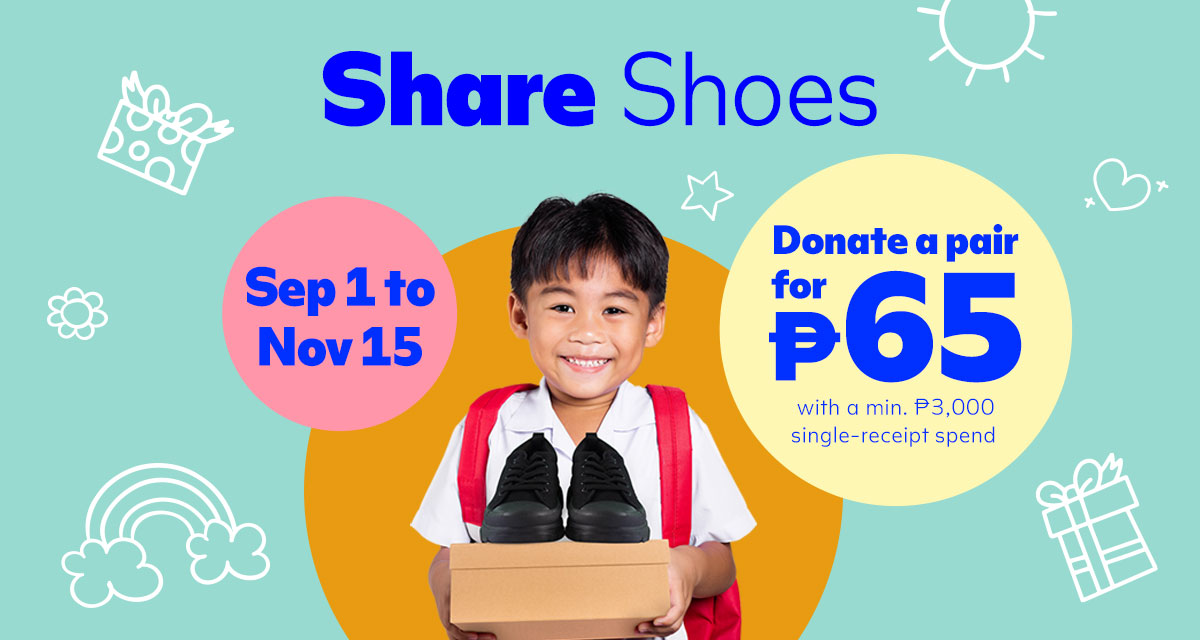 share shoes sm store social banner