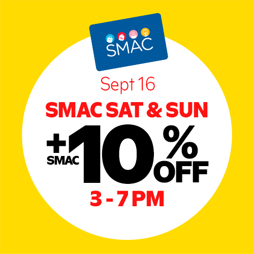 3 day sale sept 16 sm store
