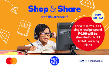 shop and share mastercard mobile banner