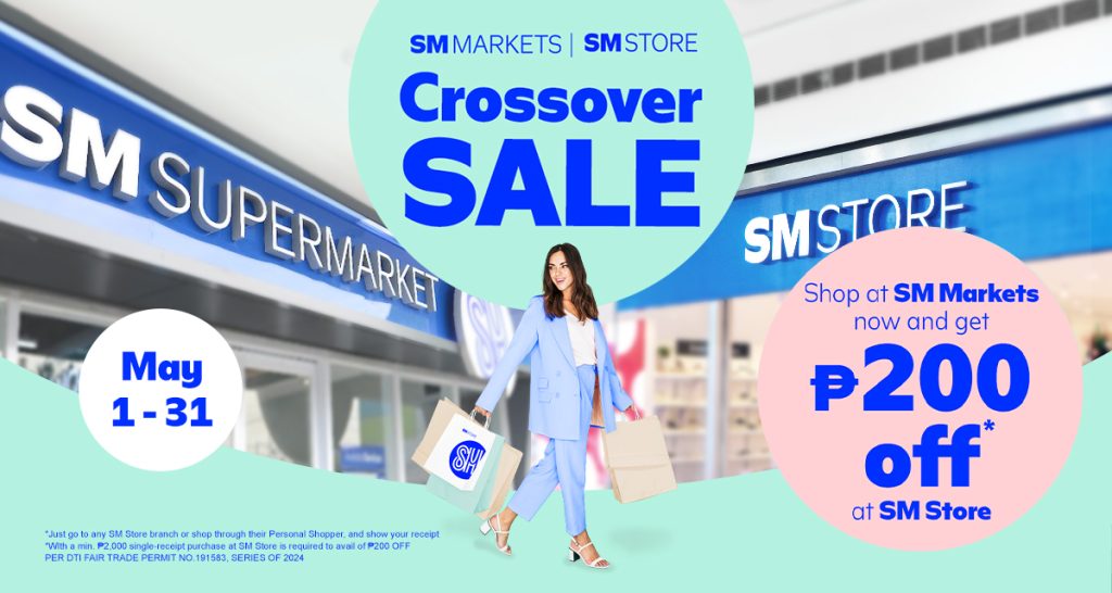 sm markets crossover sale - sm store social banner