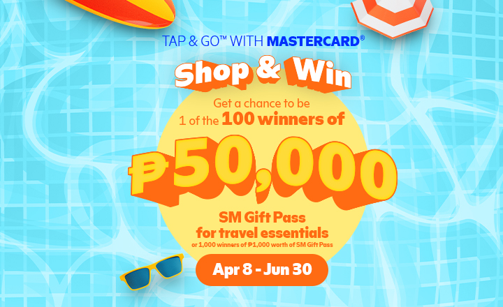 Shop and Win Q2 2024 Mastercard mobile banner SM Store