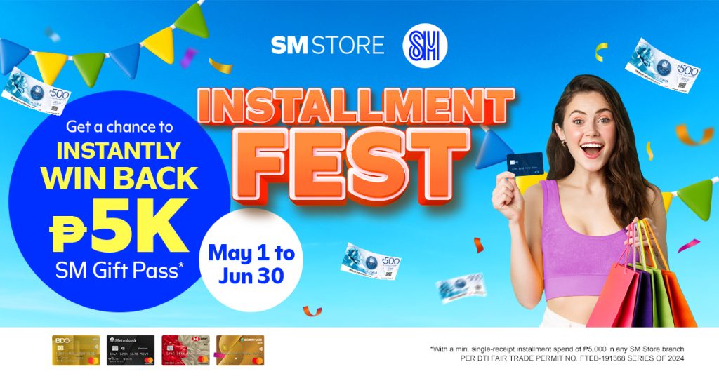 summer installment fest sm store social media banner
