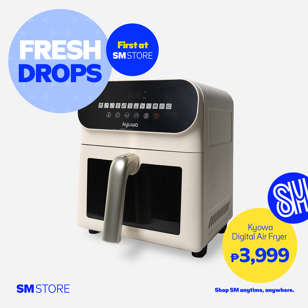 Fresh Drops FB-Kyowa Digital Air Fryer
