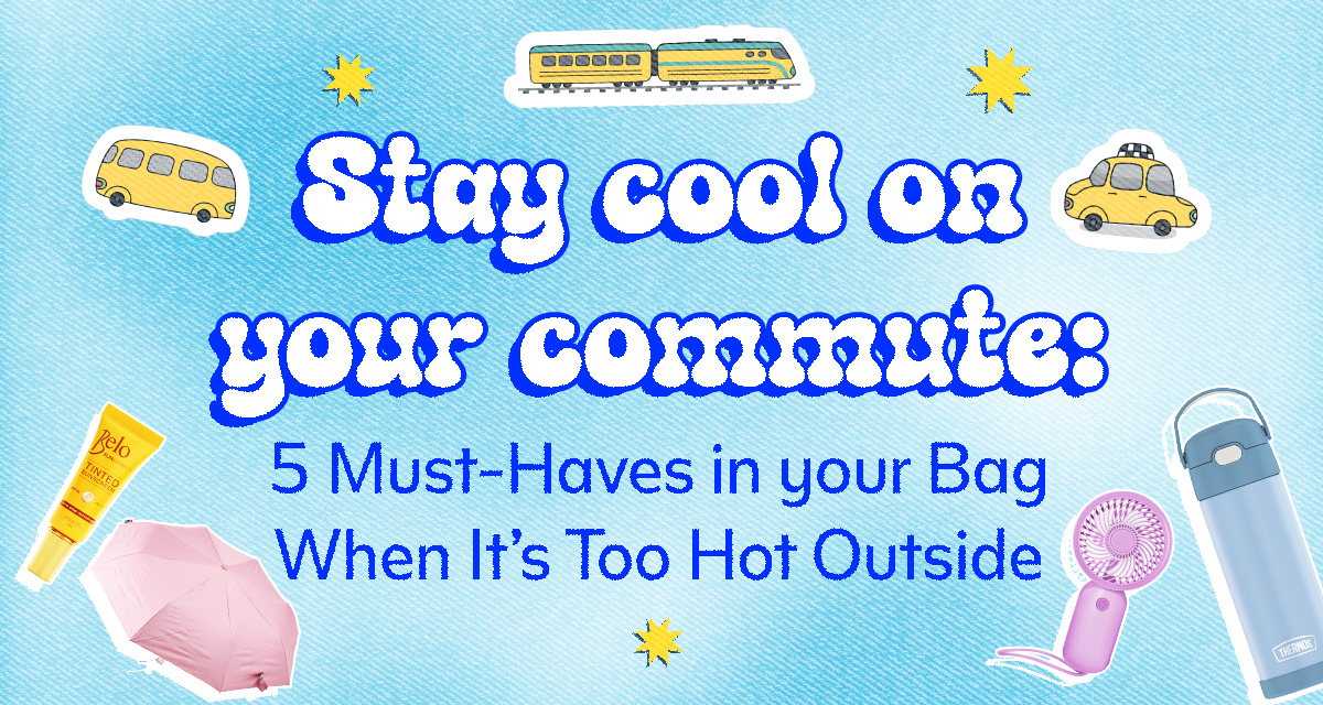 stay cool during commute - sm store social banner