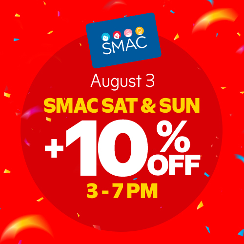 sm store 3 day sale 10% off