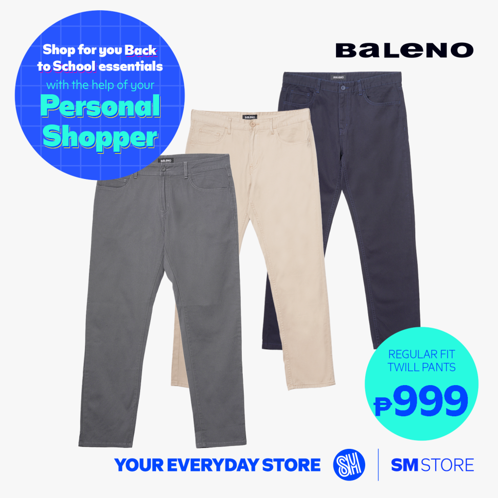 Baleno Regular Fit Twill Pants