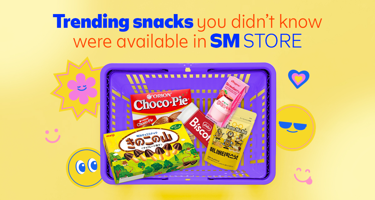 trending snacks sm store social banner