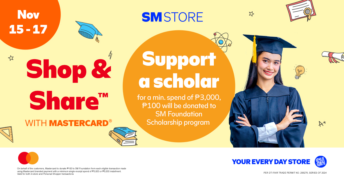 shop and share with mastercard social banner