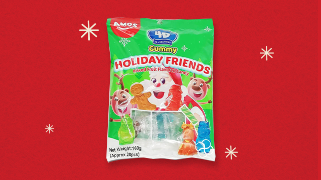 4D Gummy Holiday Friends