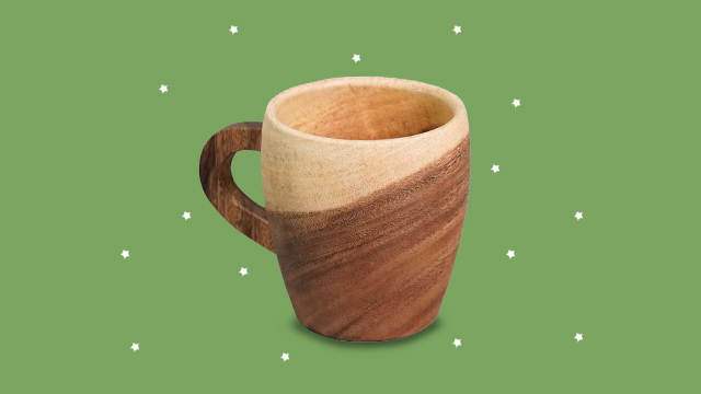 Wooden Beer Mug in Acacia