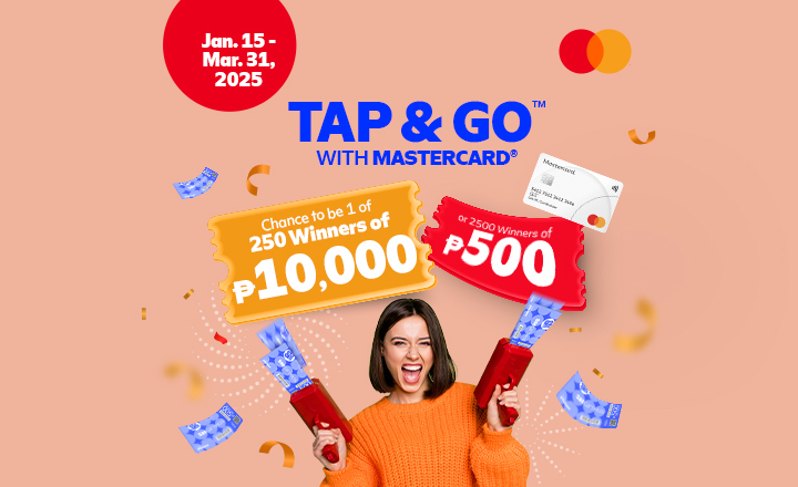 tap & go with mastercard mobile banner 2025